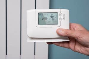 Mode selection in Dometic thermostats