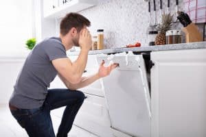 What may cause your dishwasher to stop operating