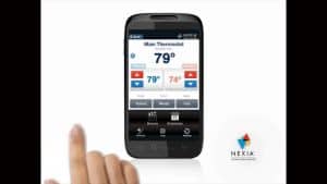 Connecting Nexia Thermostat to a Phone