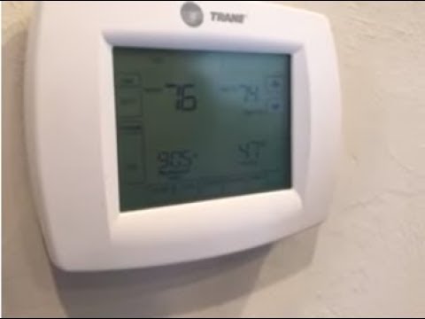 Low thermostat battery signs