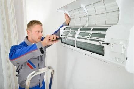Replace the air conditioner