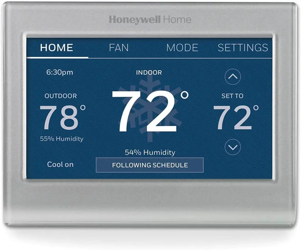What does hold mean on the Honeywell thermostat