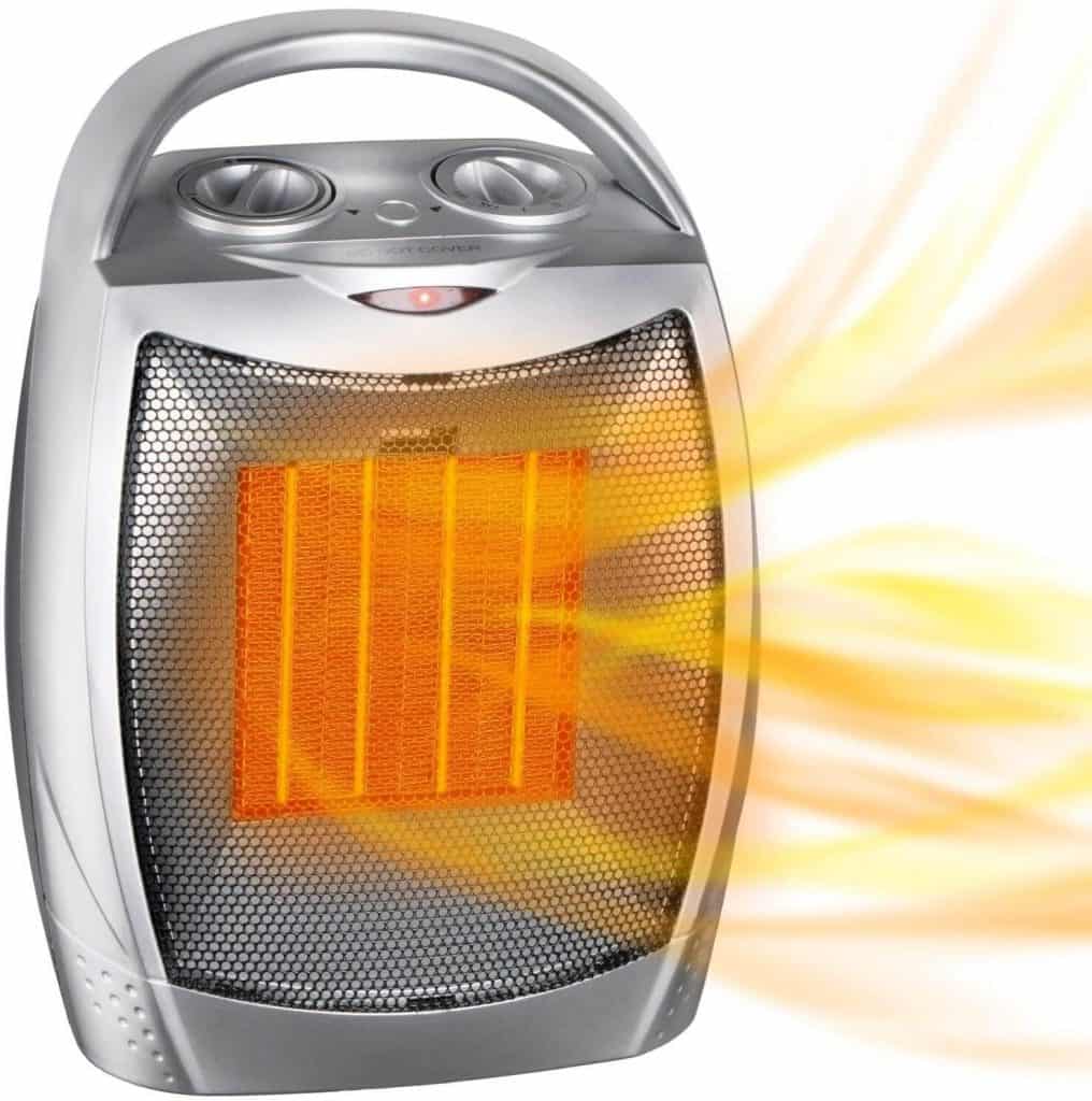 how long can space heaters be left on without risking a fire