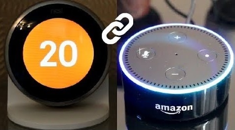 how to connect a thermostat to alexa