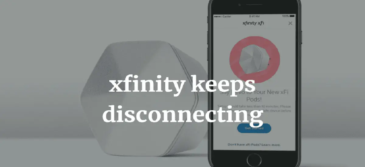 xfinity keeps disconnecting